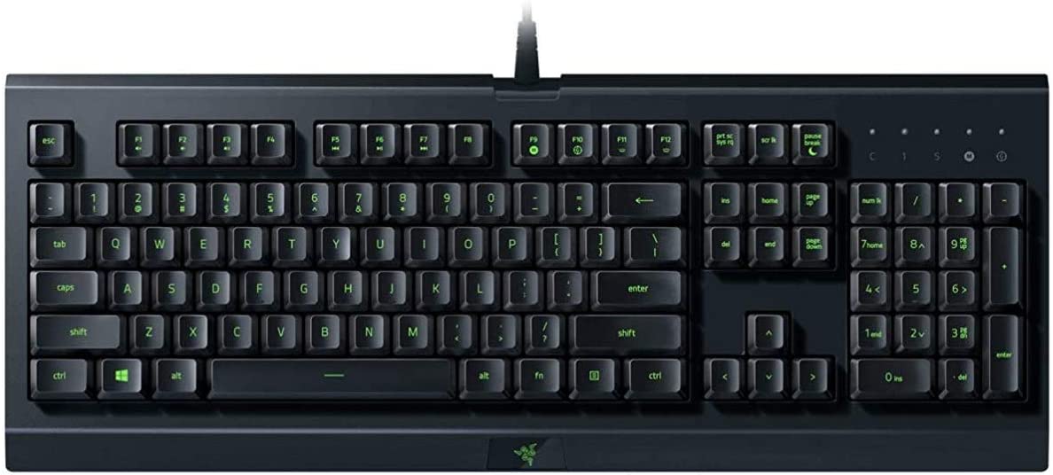  Gaming Keyboard: Cynosa Lite Essential  Fully Programmable, RGB Chroma Lighting, Gaming Grade Keys, 10 Key Roll-Over, Spill Resistant  